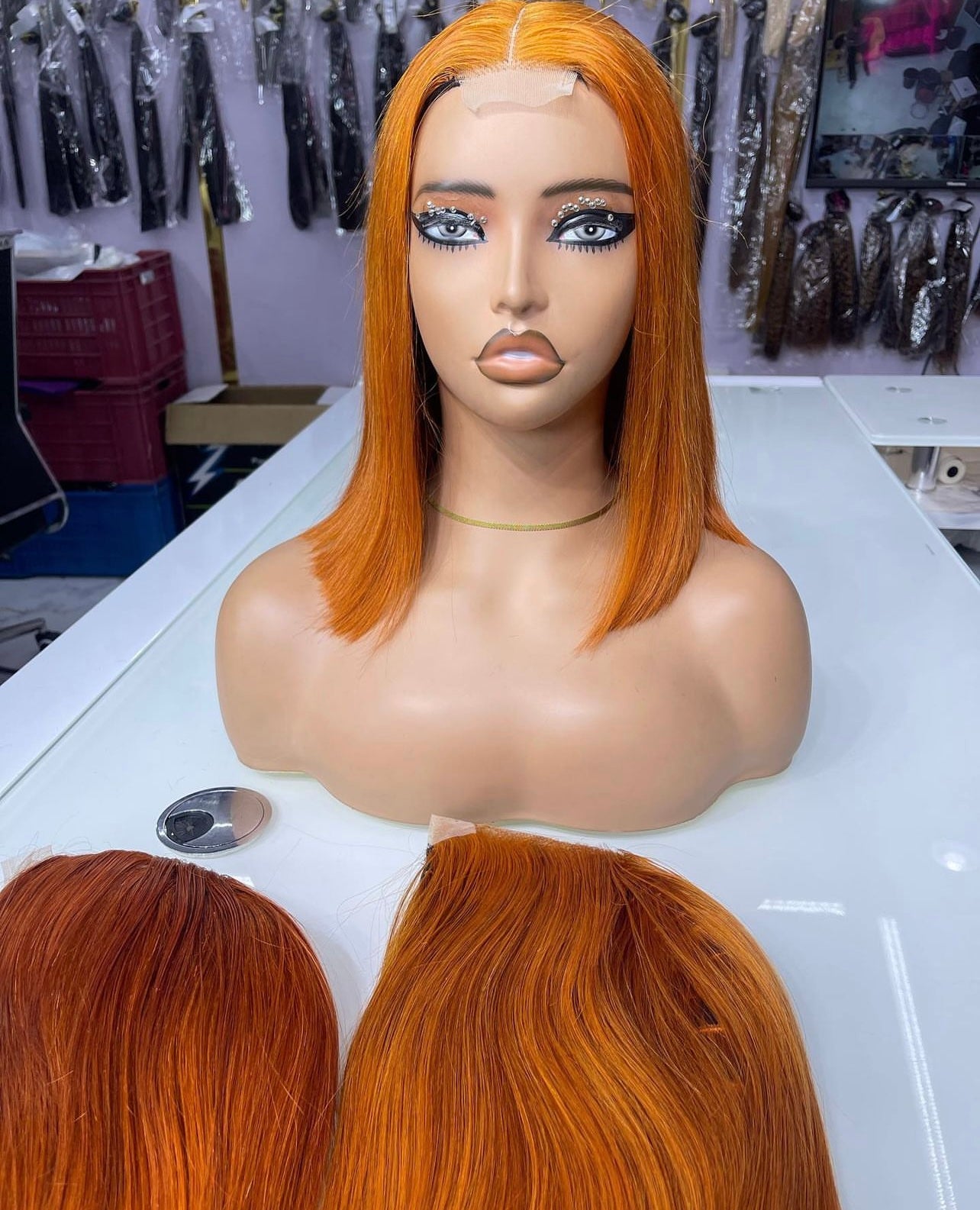 Vietnamese SDD Wigs Ginger