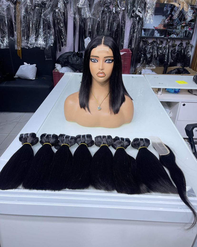 Vietnamese SDD Wigs Natural Color