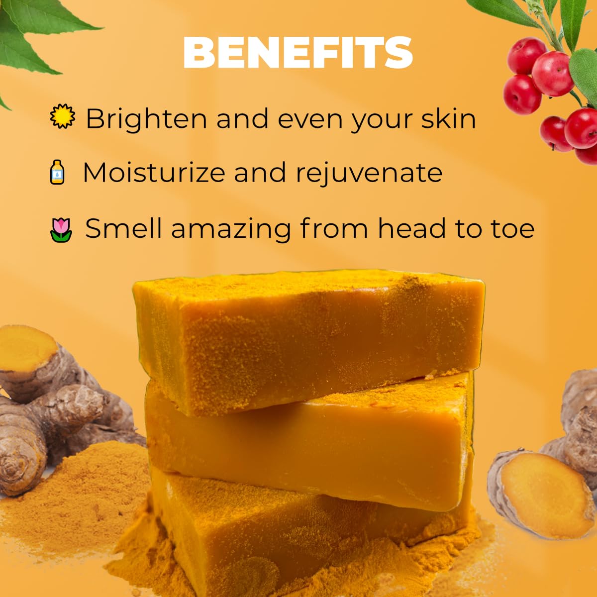 Tumeric & Kojic Acid Soap