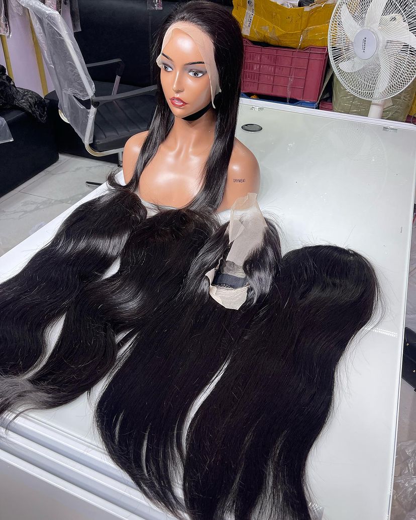 Brazilian 100% Human Hair  Full Frontal Wig