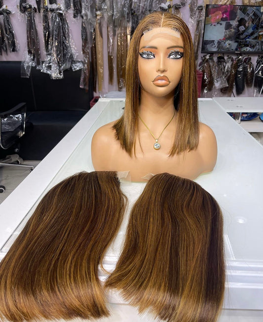 (Vietnamese SDD Wigs Light Brown