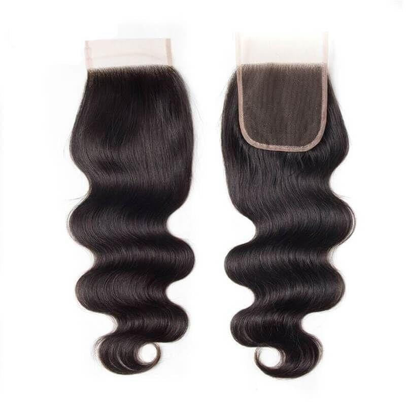 Brazilian Body Wave Closures 4X4