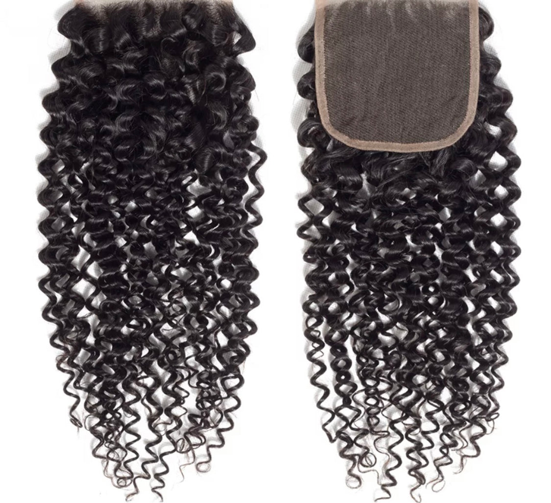 Brazilian Deep Curl Closures 4X4